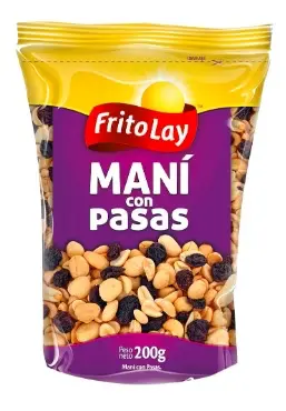 [4877-UND] MANI FRITOLAY CON PASAS DP 200 GR UND