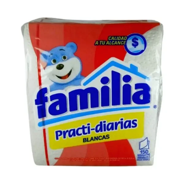 [3511-UND] SERVILLETAS FAMILIA 150 U UND