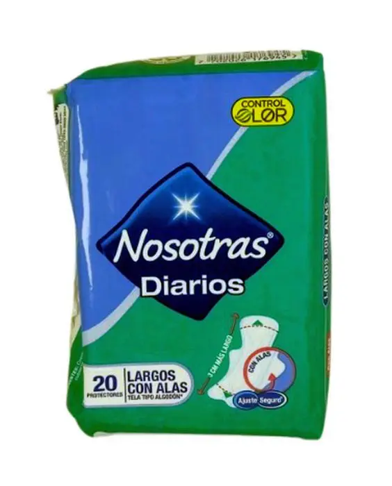 [4203-UND] PROTECTORES NOS DIARIOS LARGO 20 U UND