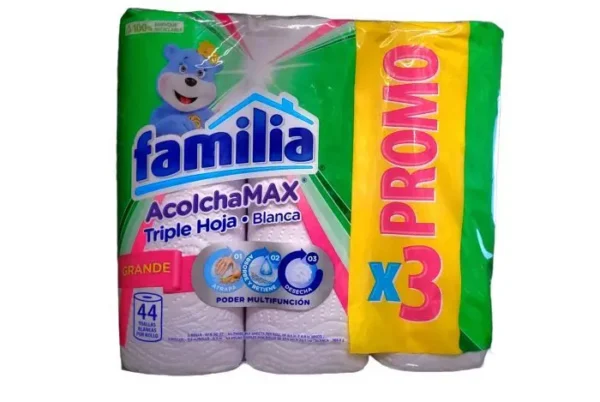 [4281-UND] TOALLAS FAMILIA COCINA ACOLCHA 3 U UND