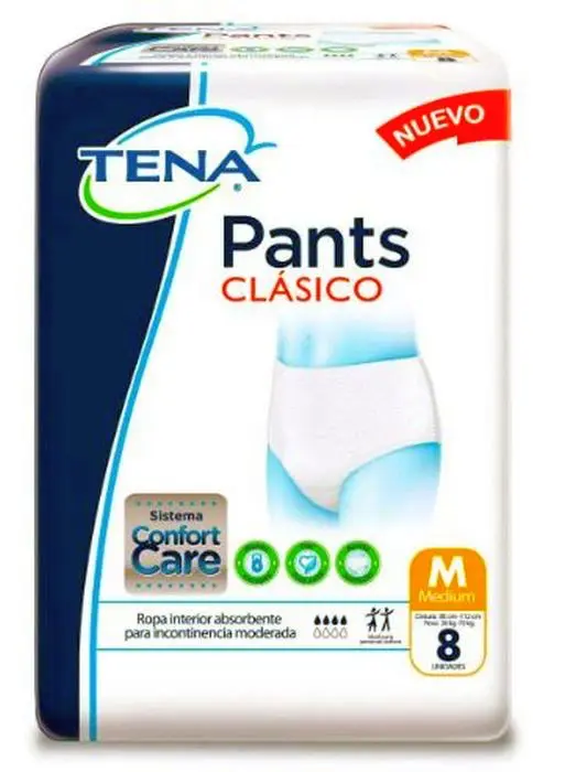 [1596-UND] PANAL TENA PANTS CLASICO TM 8 U UND