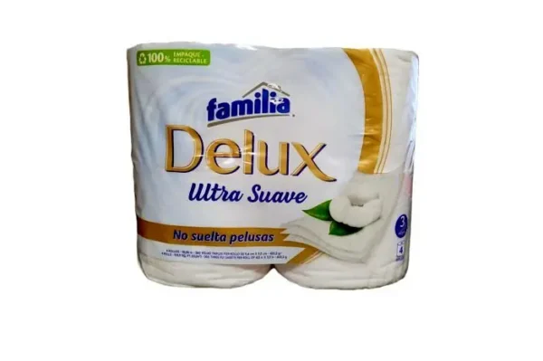 [5753-UND] PAPEL HIGIE FAMILIA DELUX TRIPL 4 ROLL UND