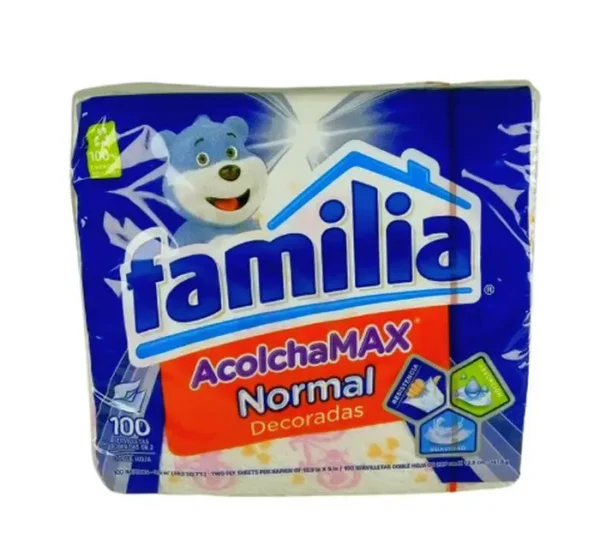 SERVILLE FAMILIA DECORADA DOBLA 4 100 U UND