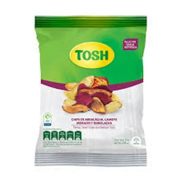 [10548-UND] PASABO CHIPS TOSH MALANGA CAMOTE MO 28 G UND