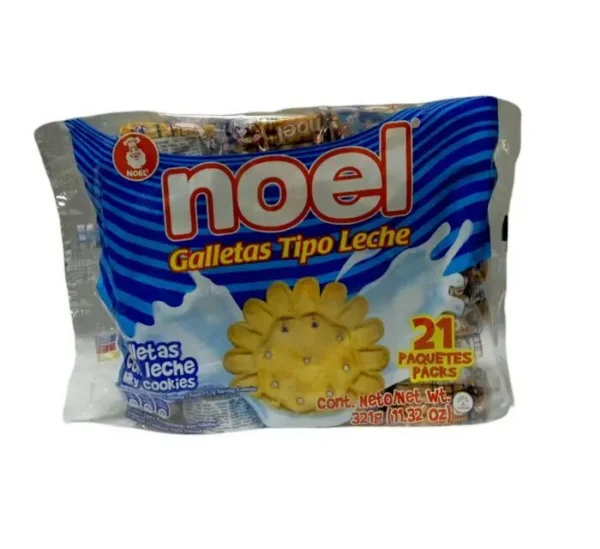 [12717-UND] GALLETA NOEL LECHE 21 U UND