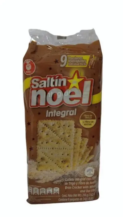 [12718-UND] GALLETA INTEGRAL SALTIN NOEL 9 U UND