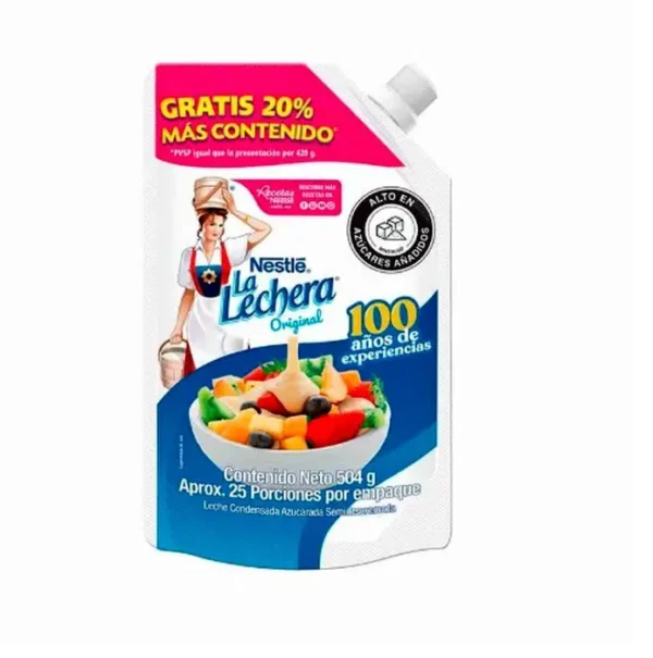 [5717-UND] LECHE CONDENSADA LA LECHERA 504 G UND