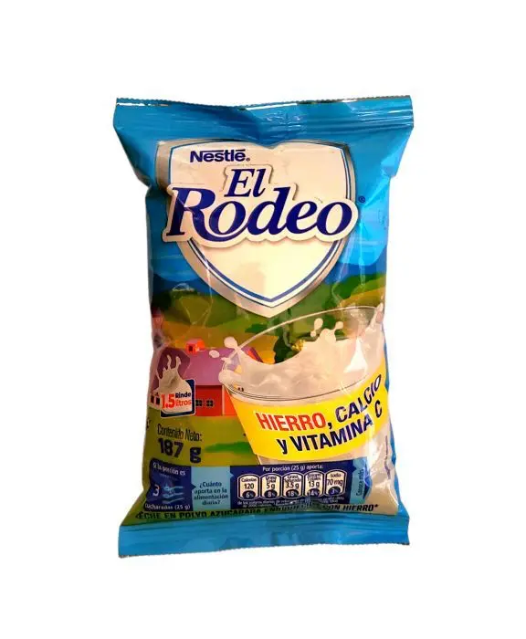 [10156-UND] LECHE EN POLVO EL RODEO 187 G UND