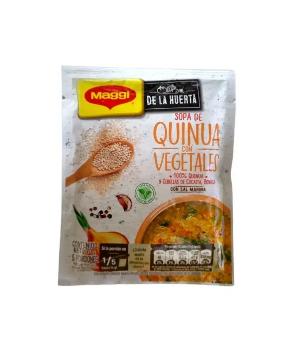 [10221-UND] SOPA DE QUINUA CON VEGETALES MAGGI 70 G UND