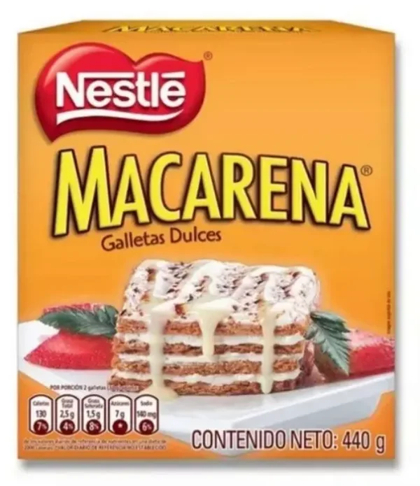 [354-UND] GALLETA NESTLE MACARENA 440 G UND