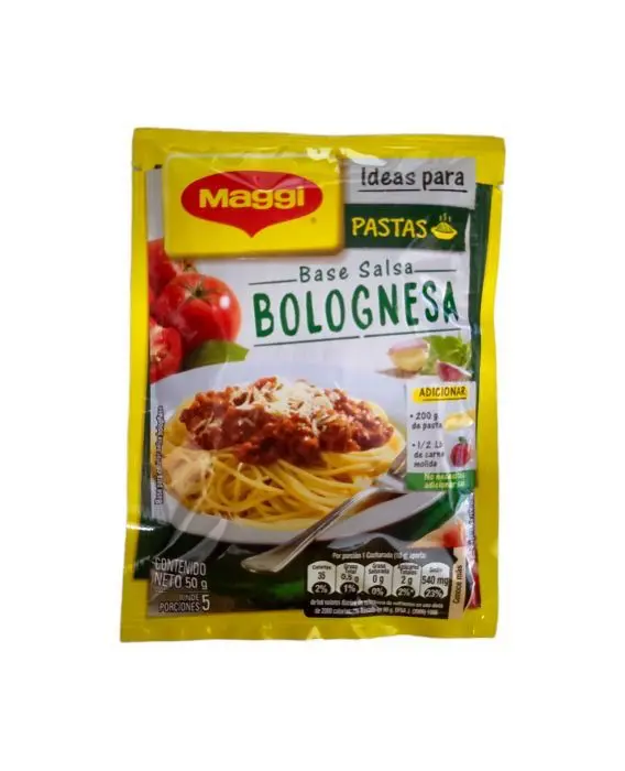 [10391-UND] BASE BOLOGNESA PARA PASTA MAGGI 50 G UND