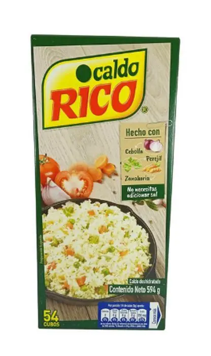[1730-UND] CALDO VEGETAL RICO CUBOS 54 S UND