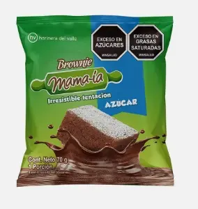 BROWNIE AZUCAR MAMA-IA  70 GR UND