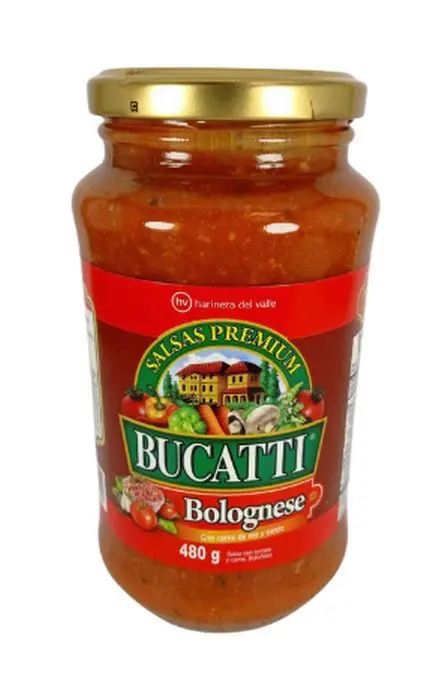 SALSA BUCATTI BOLOGNESE 480 G UND