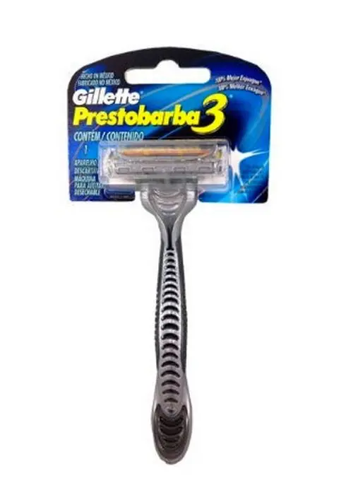 [1995-UND] CUCHILLA DE AFEITAR GILLETTE 3 MAX U UND