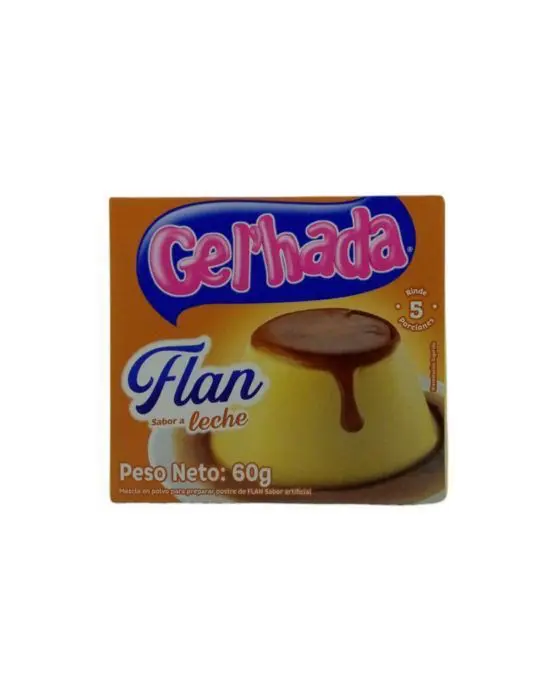 FLAN LECHE GELHADA 60 GR UND