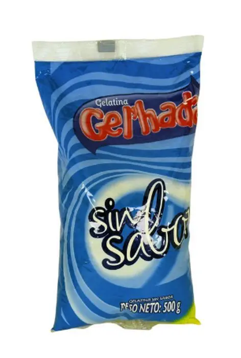 [566-UND] GELATINA GELHADA SIN SABOR 500 G UND
