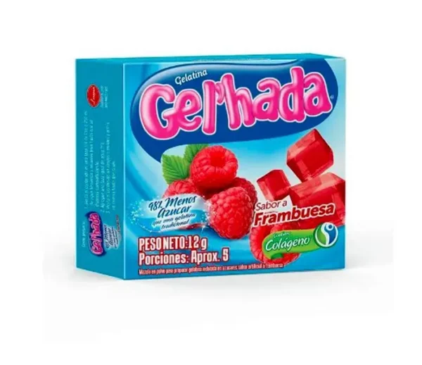 [10453-UND] GELATINA GELHADA FRAMBUESA VITAL 12 G UND