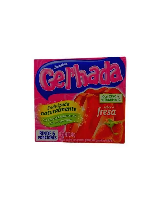 [9891-UND] GELATINA GELHADA FRESA 40 G UND