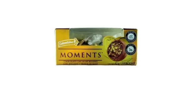 [12935-UND] CHOCOLATE AVELLANAS MANI MOMENTS 14G 3U UND