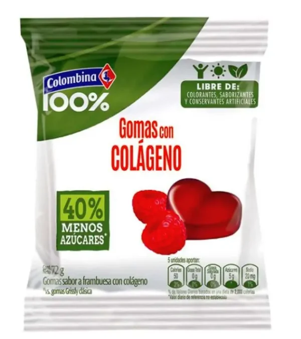 [8367-UND] GOMAS COLOMBINA CON CALAGENO 72 G UND