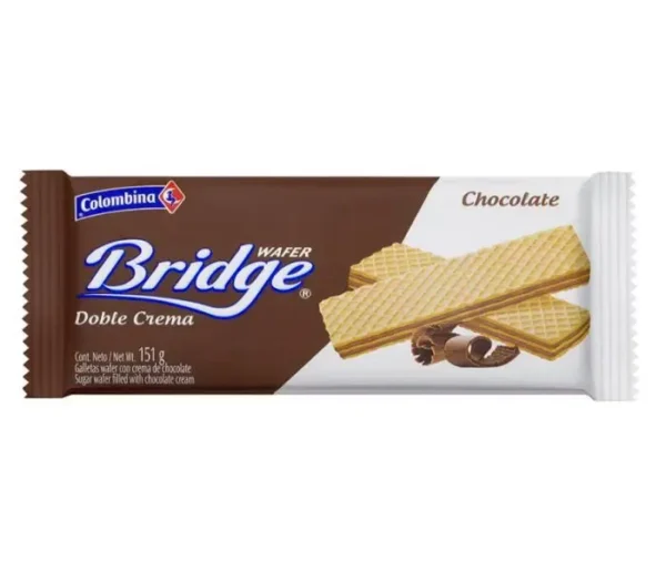 GALLETA WAFER COLOMB CHOCOLATE 154 G UND