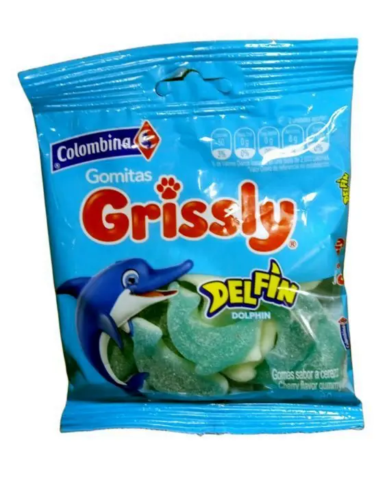 [12948-UND] GOMITAS GRISSLY DELFIN 80 G UND