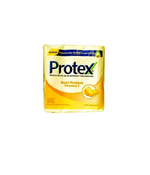 [9014-3UN] JABON PROTEX BARRA SURT  110 G 3 UND