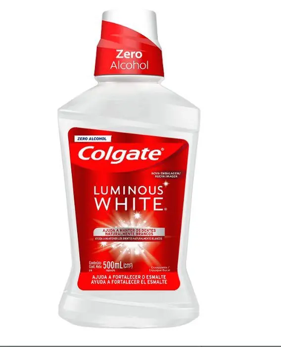 [7977-UND] ENJUAGUE BUCAL COLGATE LUMINOUS 500 ML+ UND