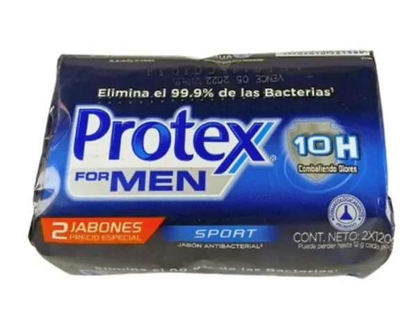 [9013-UND] JABON PROTEX BARRA MEN 120 GR UND