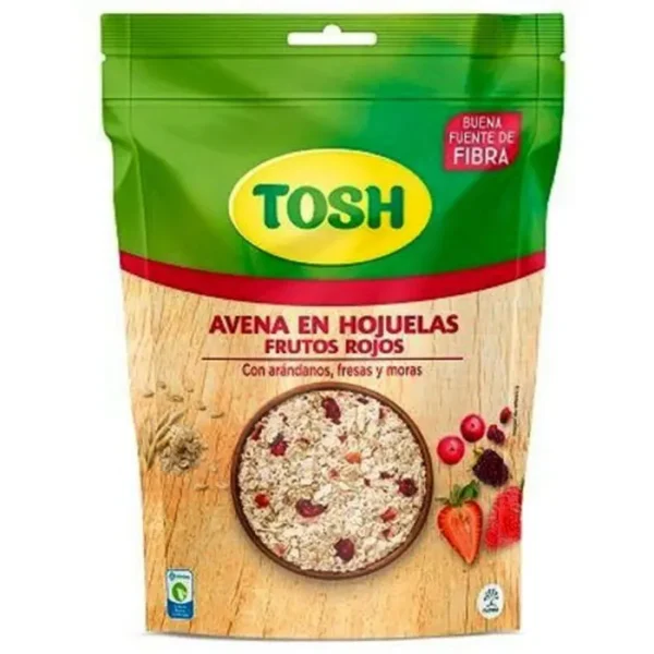 [10904-UND] AVENA HOJUELAS TOSH FRUTOS ROJOS 290 G UND