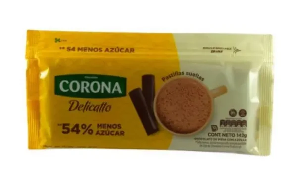 [12545-UND] CHOCOLATE CORONA DELICATTO 142 G UND