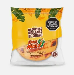 [12875-UND] AREPA MADURITAS DON MAIZ RELL QUESO 280G UND