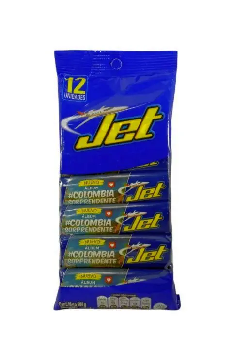 [12845-UND] CHOCOLATINA JET 12G 12 U UND
