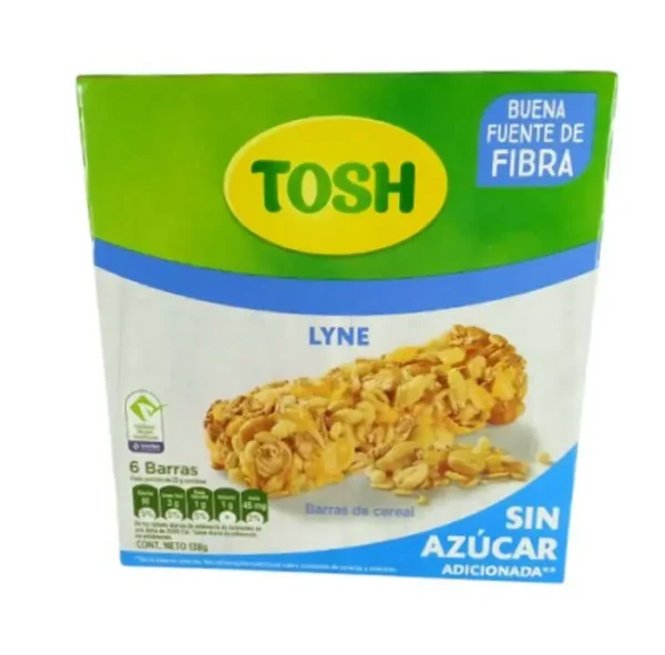 [2990-UND] BARRA DE CEREAL ORIGINA TOSH SIN AZU 138 UND