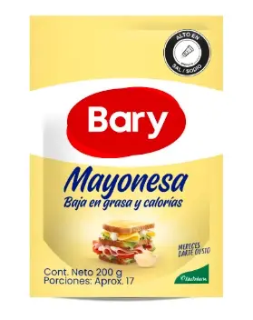 [12820-UND] SALSA MAYONESA BARY  200 G UND