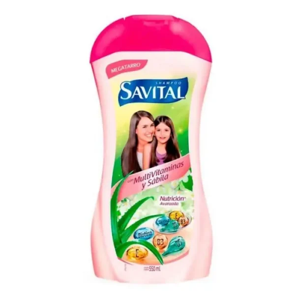 [11236-UND] SHAMPOO SAVITAL MULTIVITAMINAS 550 ML UND