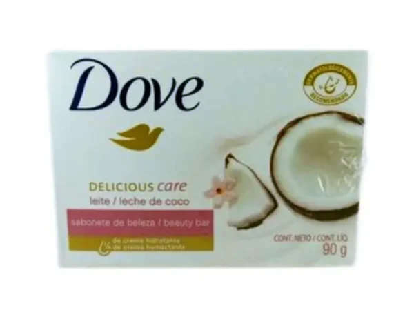 [11408-3UN] JABON DOVE LECHE DE COCO 90 G 3 UND