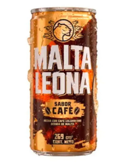 [8638-UND] GASEOSA MALTA LEONA CAFE LATA 269 ML UND