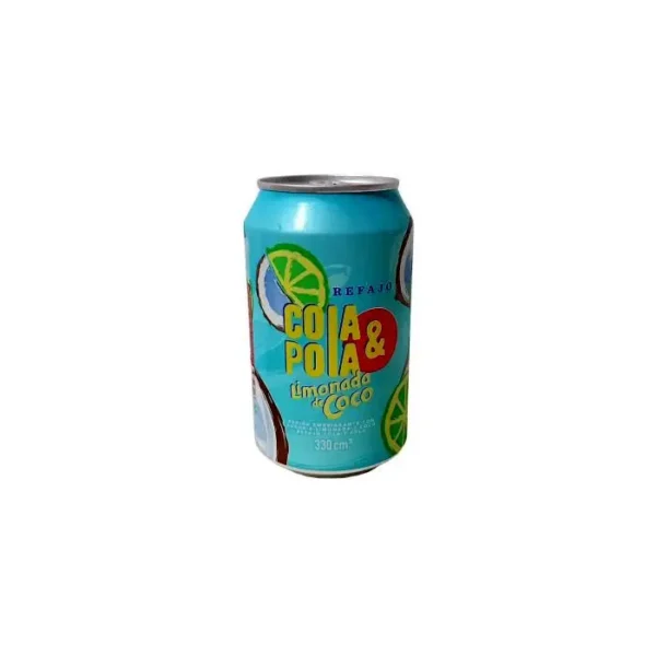 [9826-UND] COLA Y POLA LIMONADA DE COCO 330 ML UND