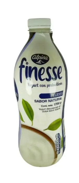 [10355-UND] YOGURT FINESSE NATURAL 1700 G UND