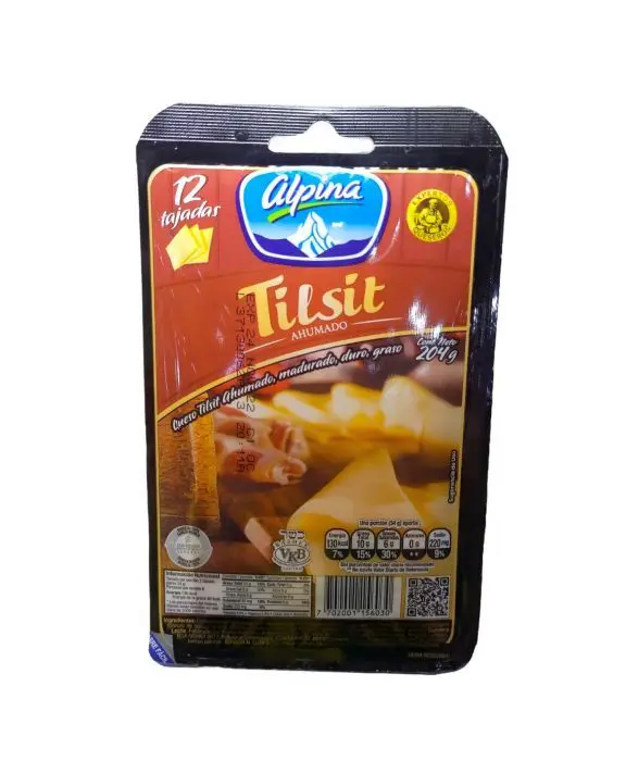 [7624-UND] QUESO TILSIT TAJADO ALPINA 204 G UND