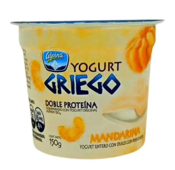 [10264-UND] YOGURT GRIEGO ALPINA MANDARINA 150 G UND