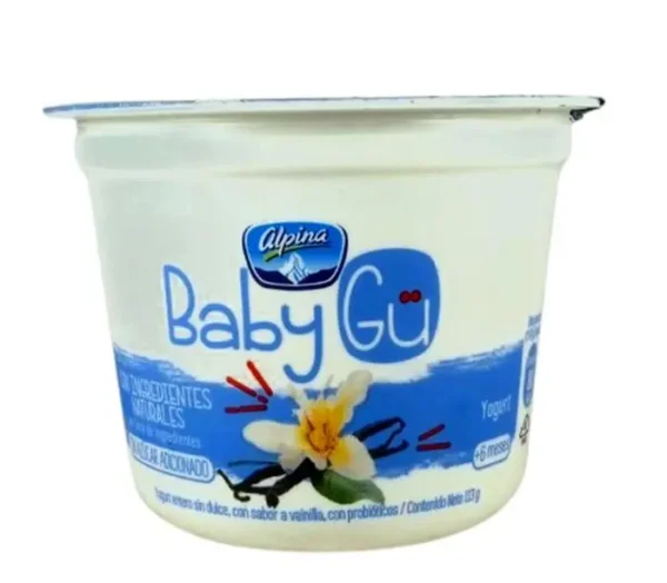 [10428-UND] YOGURT BABY GU VAINILLA SIN DULCE 113 G UND