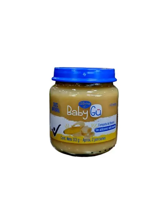 COMPOTA BABY GU BANANO 113 G UND