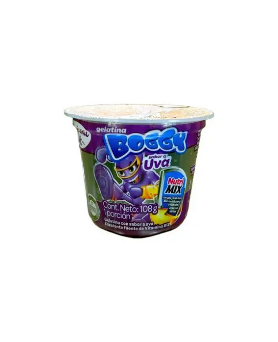 [12775-UND] GELATINA BOGGY UVA 108 G UND