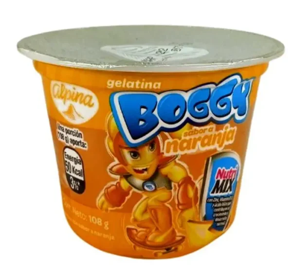[12776-UND] GELATINA BOGGY NARANJA 108 G UND