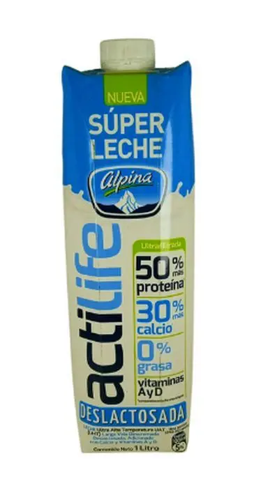 [4953-UND] LECHE ACTILIFE ALPINA CAJA 1 L UND