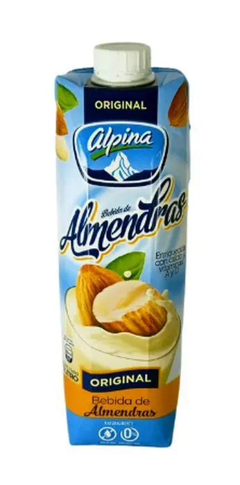 [5230-UND] LECHE ALMENDRA ALPINA SIN AZUC 1 L UND