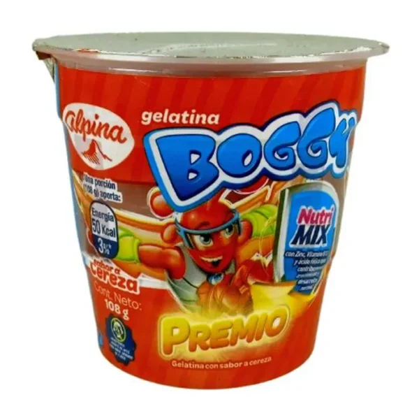 [12899-UND] GELATINA BOGGY CEREZA PREMIO 108 G UND